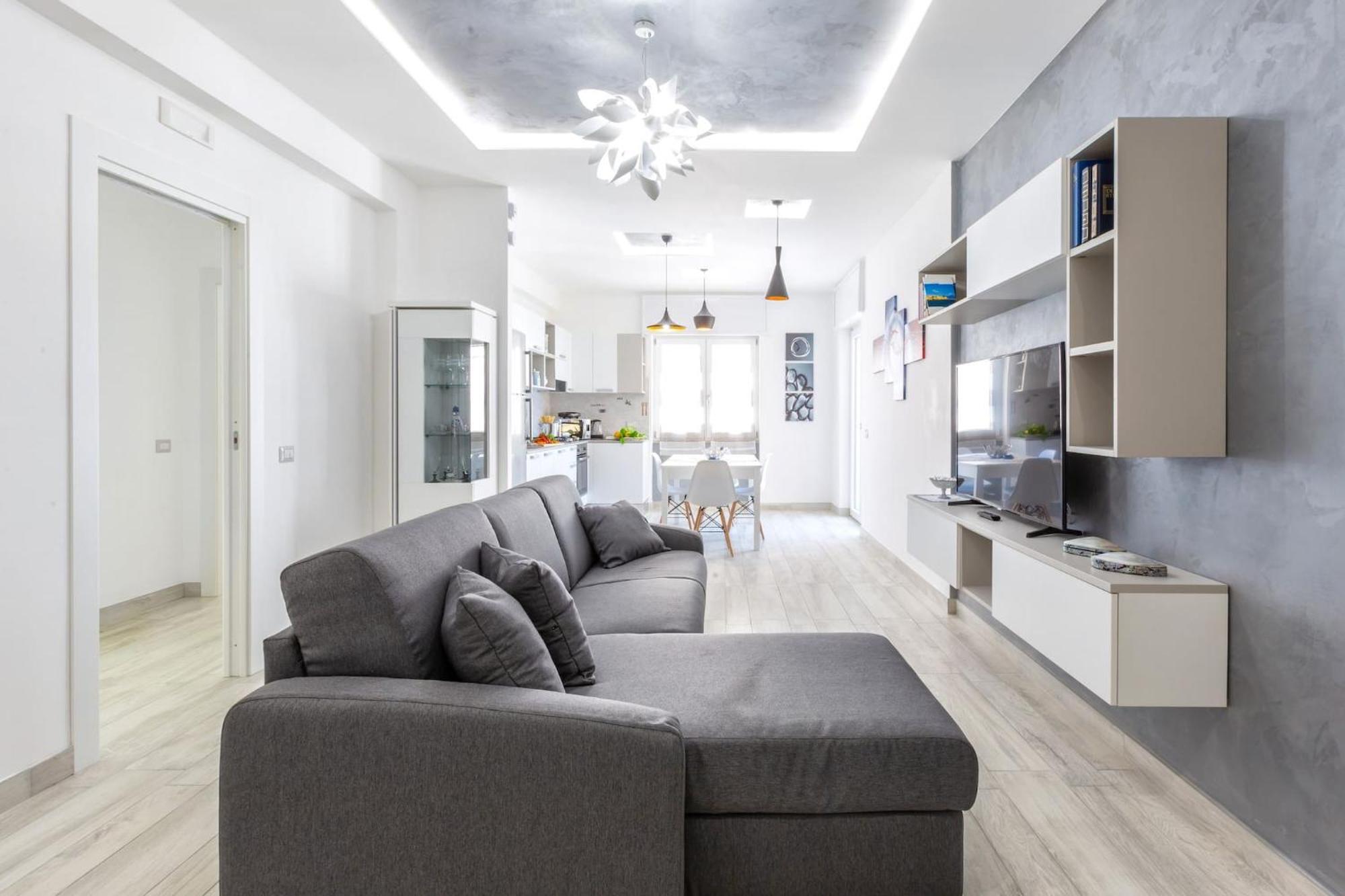 Sorrentovibes - New & Stylish Two Bedroom Apartment With Balconies Exteriör bild